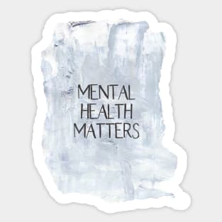 Mental health Sticker